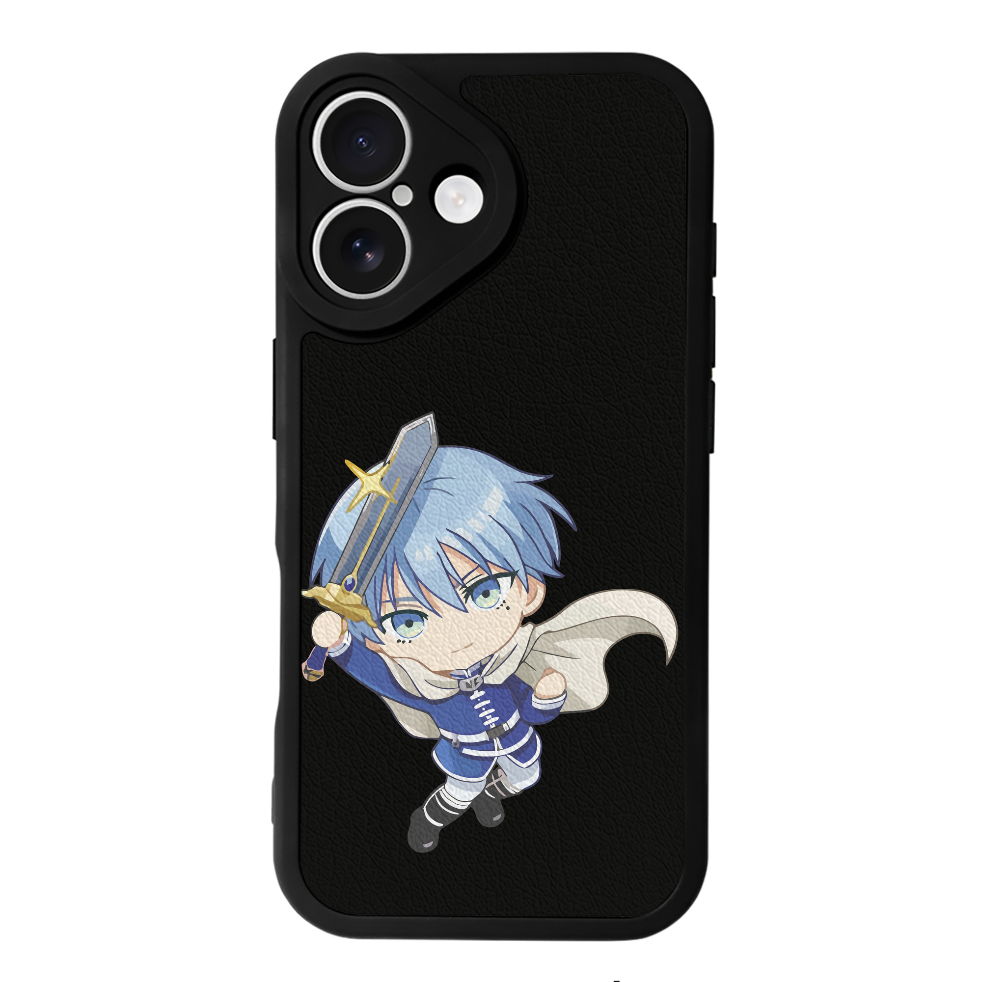 （画像用） 葬送のフリーレン Frieren 【iPhone 16シリーズ対応】シリコンスマホケース（レザー調） 材質：シリコン